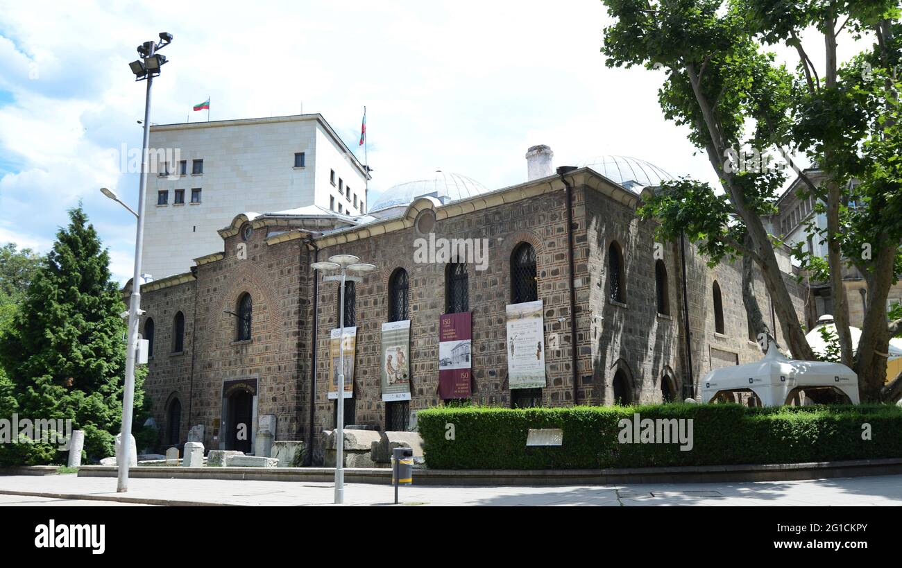 Das nationale archäologische Museum in Sofia, Bulgarien. Stockfoto