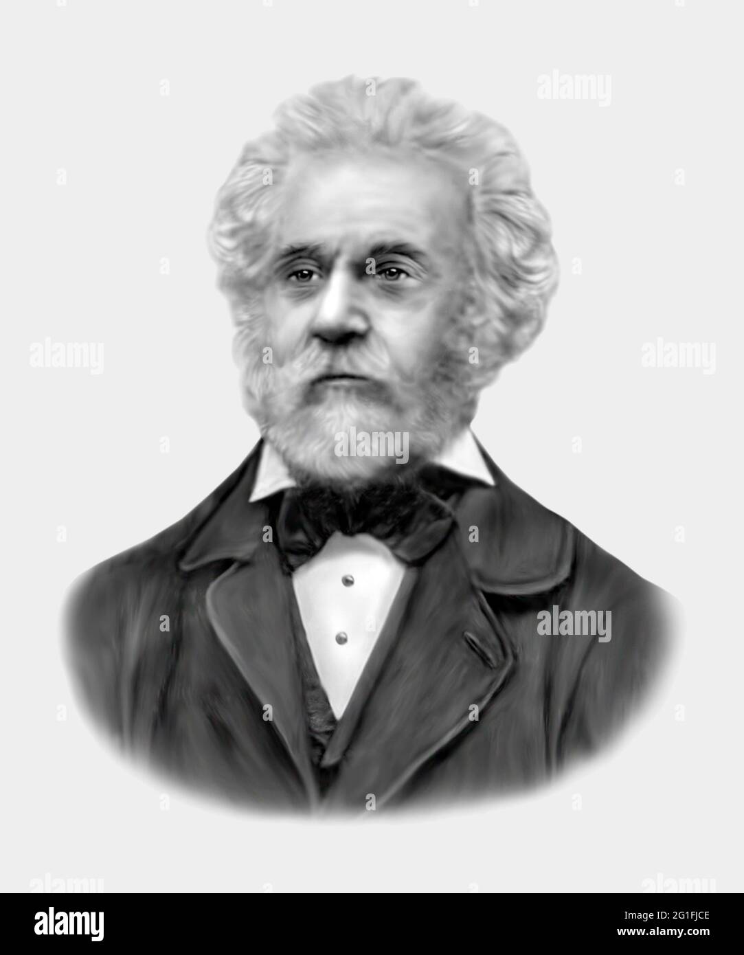 Camille Flammarion 1842-1925 Französischer Autorenastronom Stockfoto