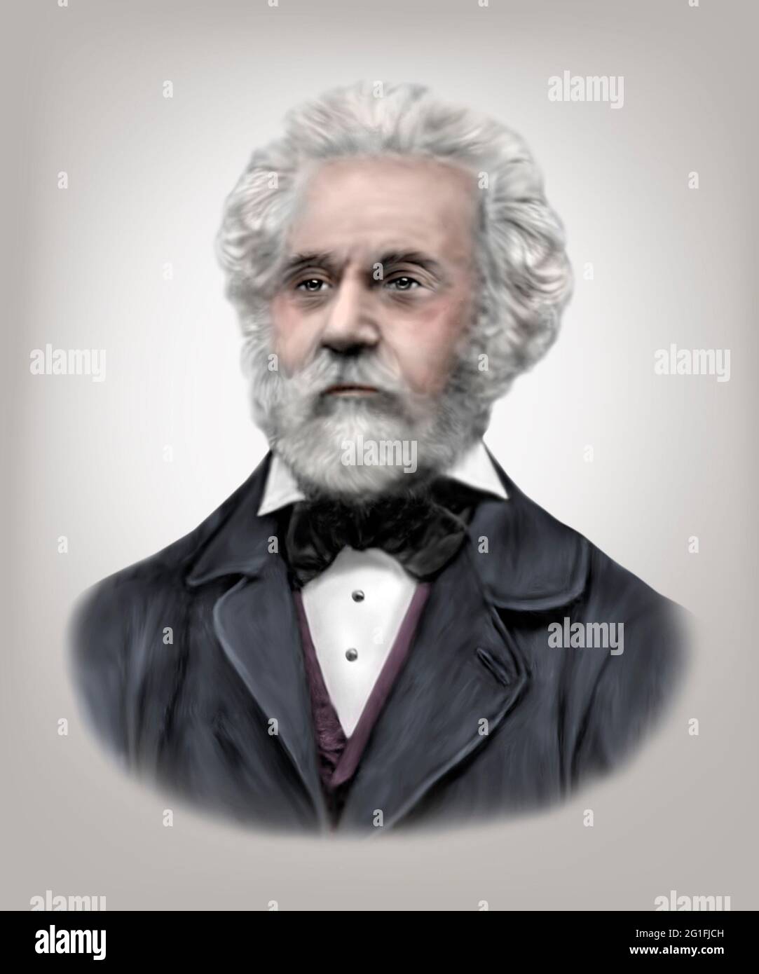 Camille Flammarion 1842-1925 Französischer Autorenastronom Stockfoto