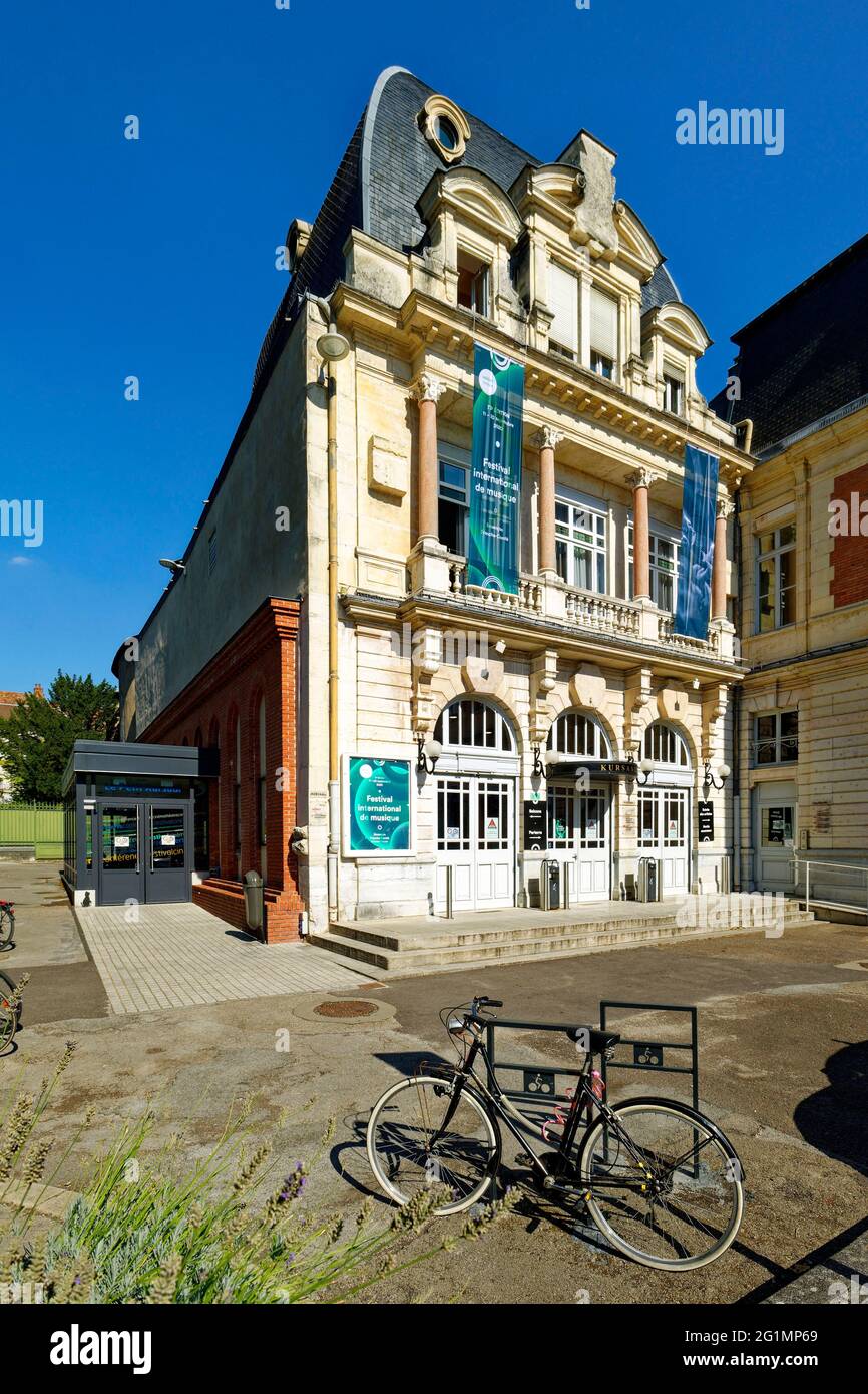 Frankreich, Doubs, Besançon, das historische Zentrum der Kursaal Stockfoto