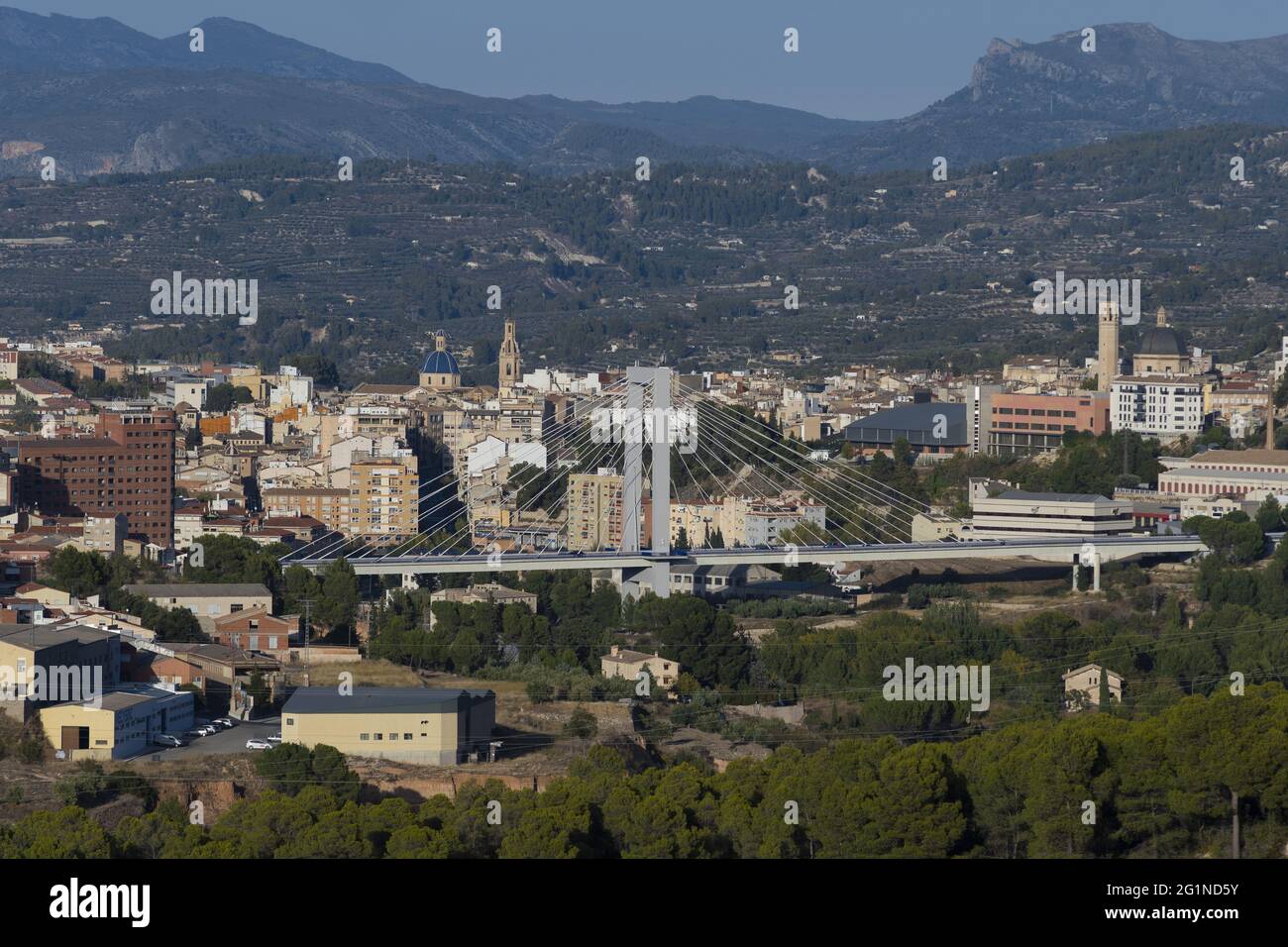 Spanien, Provinz Alicante, Stadt Alcoy Stockfoto