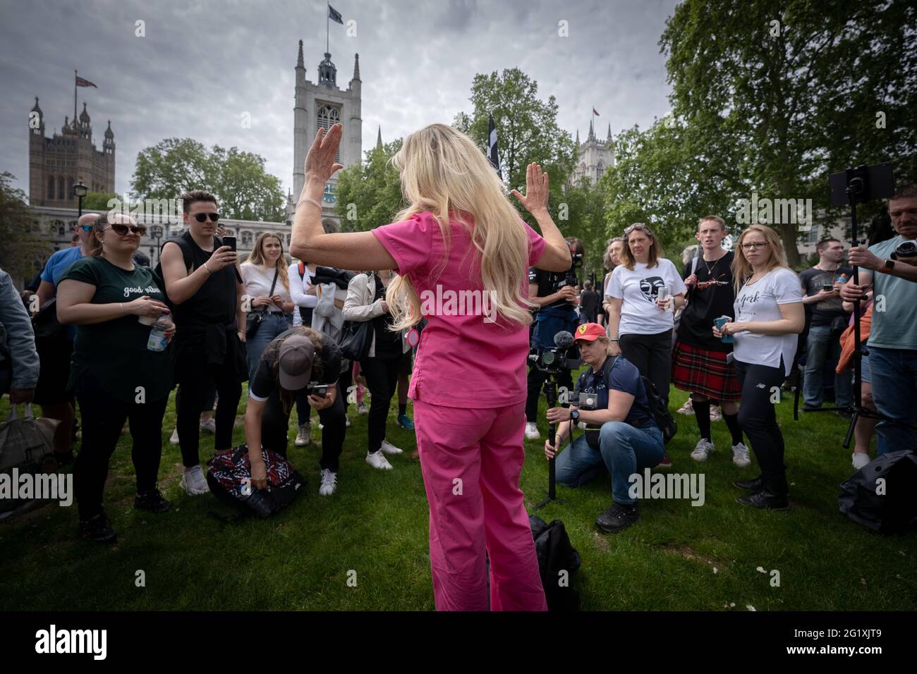 Kate Shemirani Anti Vax Fotos Und Bildmaterial In Hoher Aufl sung Alamy