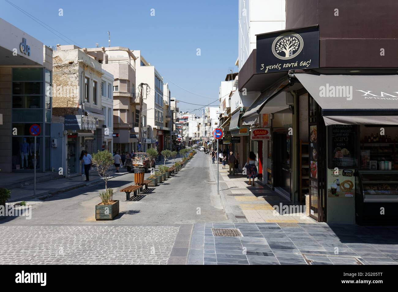 Leof. Kalokerinou Iraklio - Heraklion Griechenland Stockfoto