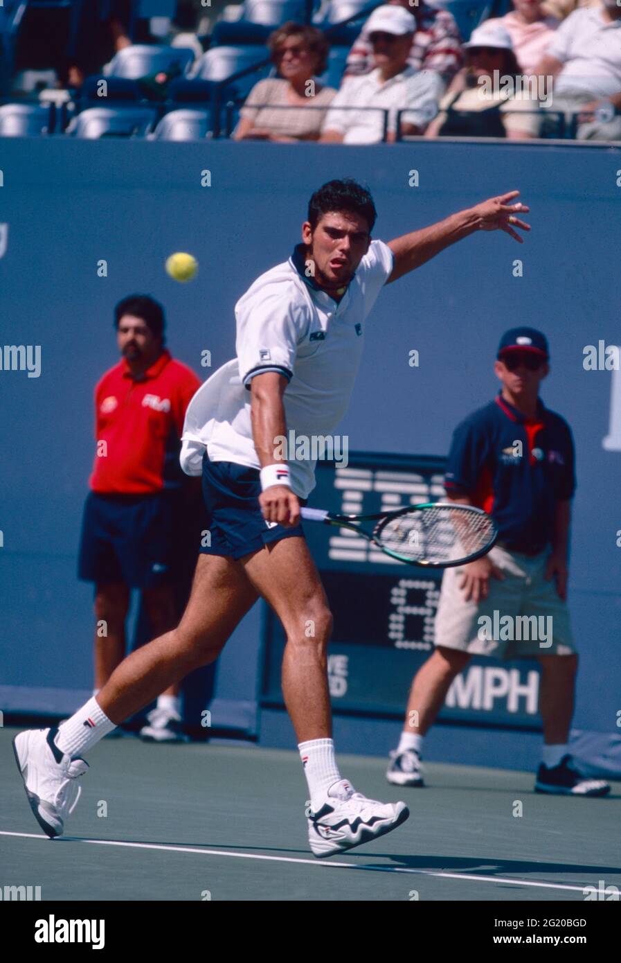 Der australische Tennisspieler Mark Philippoussis, US Open 1998 Stockfoto