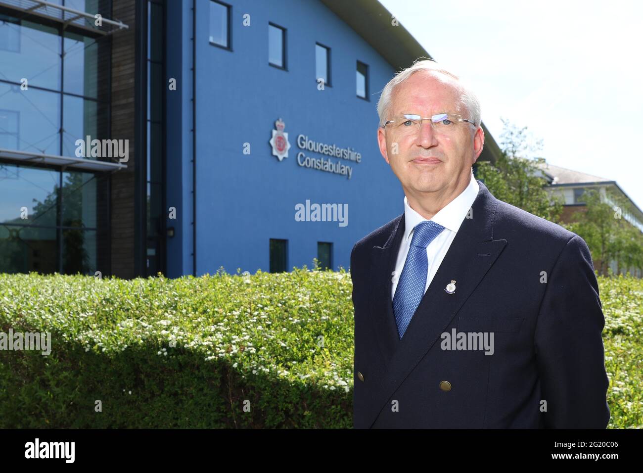 Chris Nelson, der Polizei- und Kriminalkommissar für Gloucestershire, der im Mai 2021 gewählt wurde - 1.6.2021 Bild von Antony Thompson - Thousand Word Stockfoto