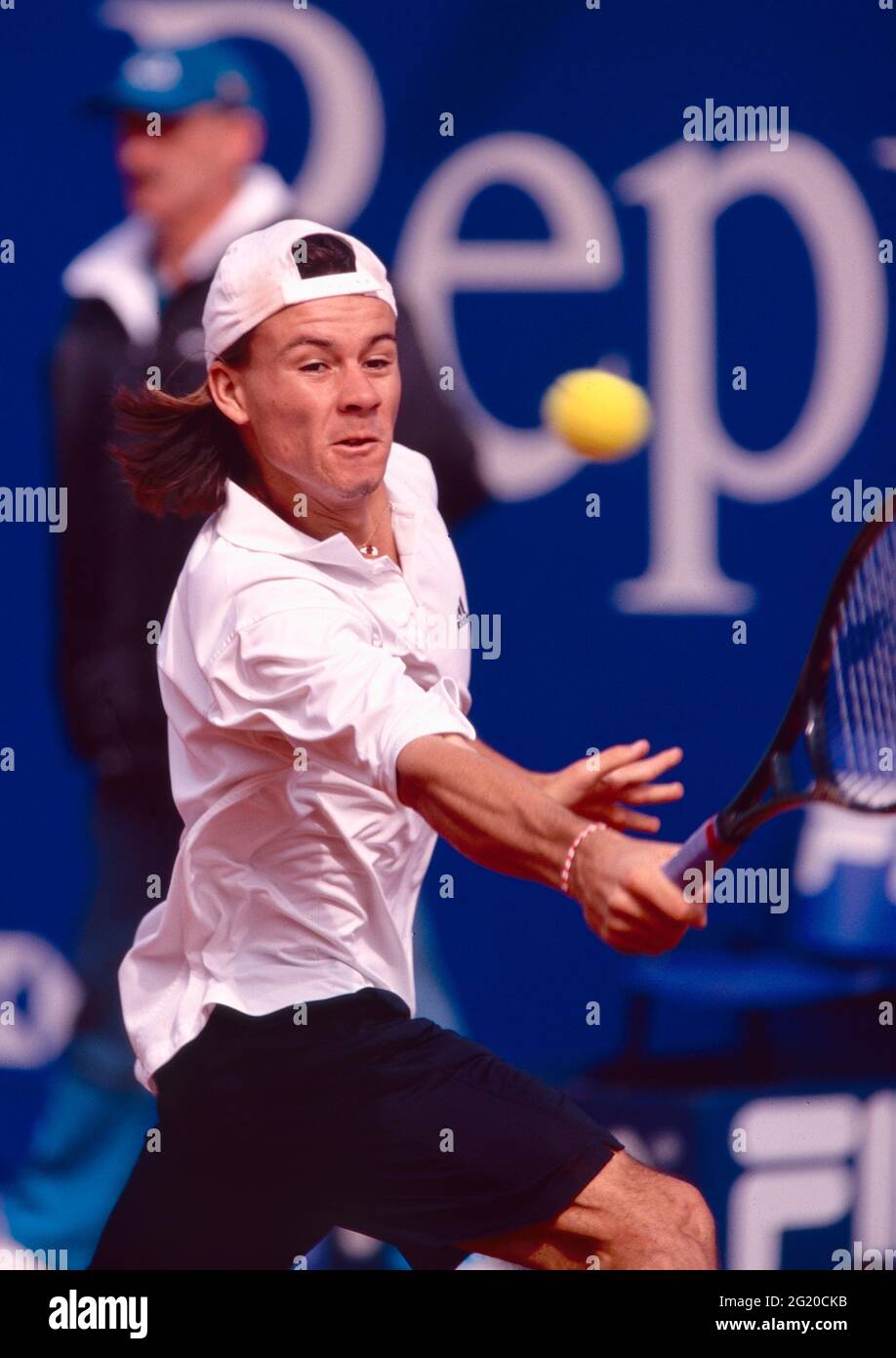 Argentinischer Tennisspieler Guillermo Coria, 2000er Jahre Stockfoto