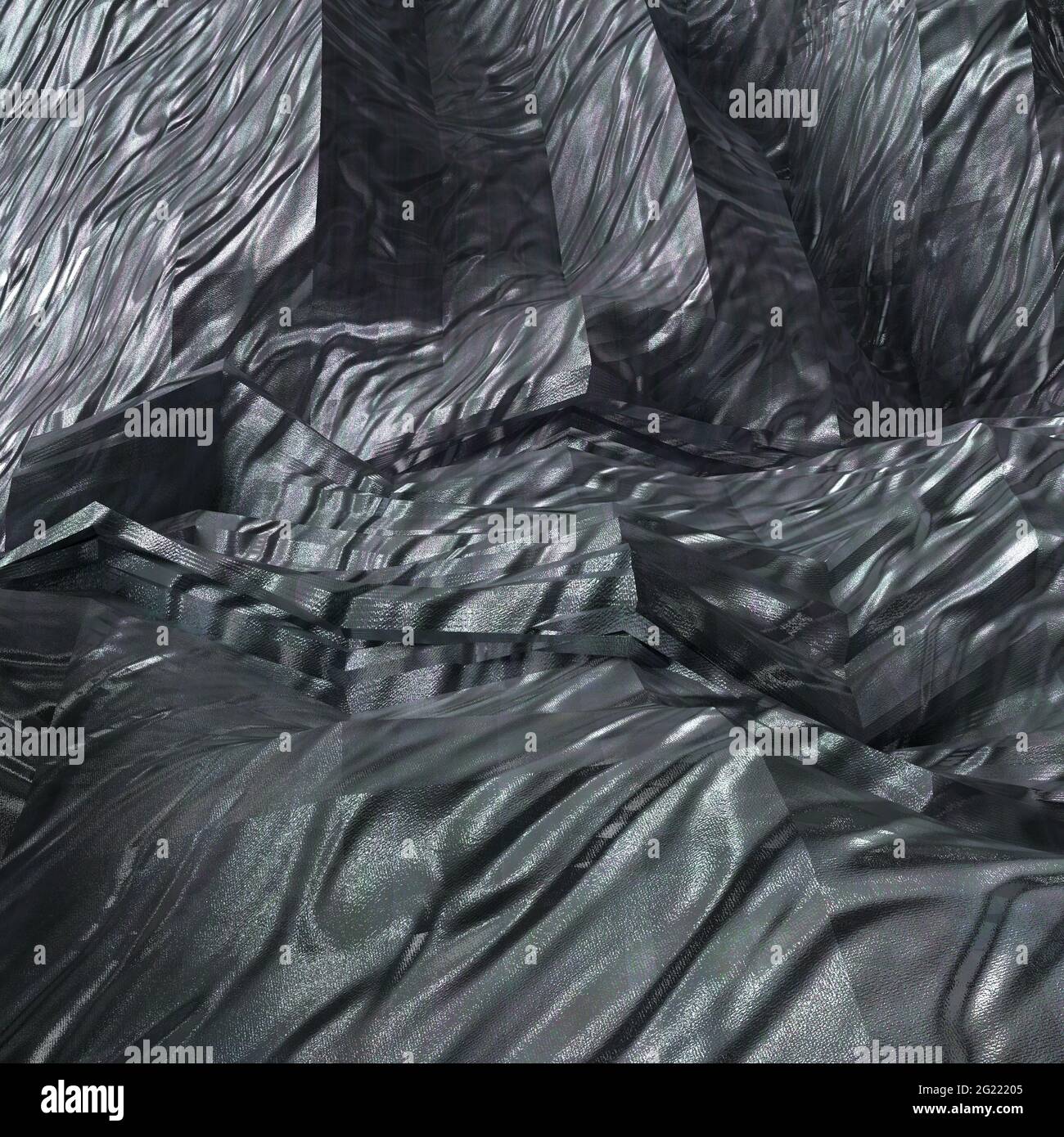 Ein abstraktes 3d-Texturhintergrundbild. Stockfoto