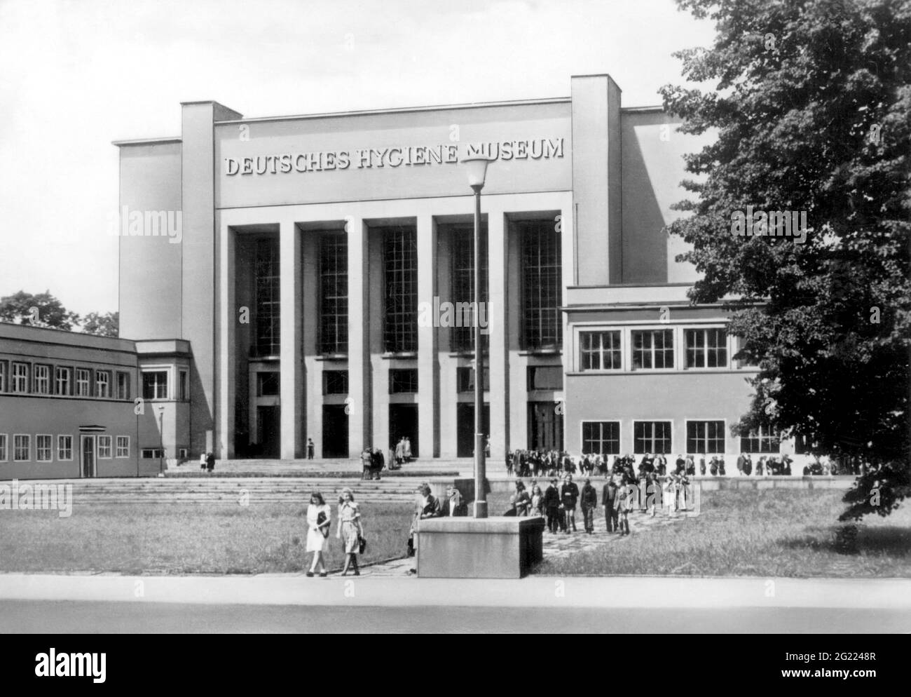 Geographie / Reisen, Deutschland, Dresden, Museum, Deutsches Hygienemuseum, BAUJAHR: 1927 - 1930, ZUSÄTZLICHE-RIGHTS-CLEARANCE-INFO-NOT-AVAILABLE Stockfoto