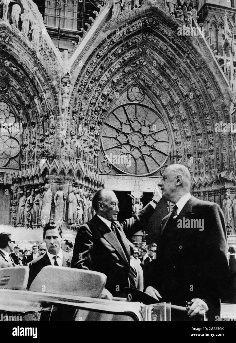Adenauer, Konrad, 5.1.1876 - 19.4.1967, deutscher Politiker (CDU) und Staatsmann, ZUSÄTZLICHE-RIGHTS-CLEARANCE-INFO-NOT-AVAILABLE Stockfoto