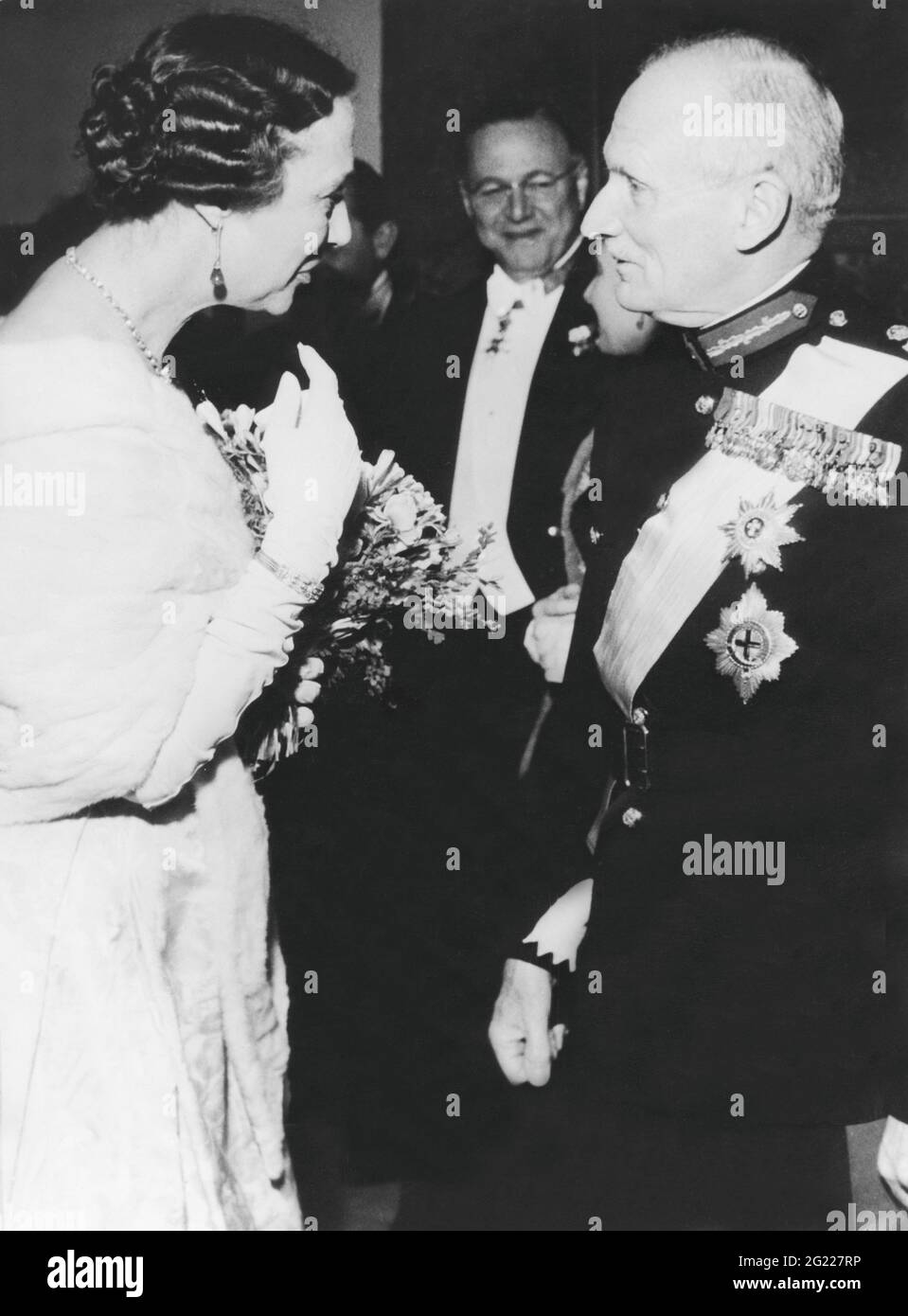 Margaret, Prinzessin von Dänemark, 17.9.1895 - 18.9.1992, halbe Länge, ZUSÄTZLICHE-RIGHTS-CLEARANCE-INFO-NOT-AVAILABLE Stockfoto