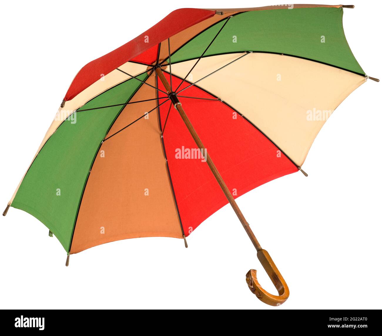Wetter, Regenschirm, hergestellt von: Inter-Schirm Schönherr, Deutschland, um 1970, ZUSÄTZLICHE-RECHTE-FREIGABE-INFO-NICHT-VERFÜGBAR Stockfoto