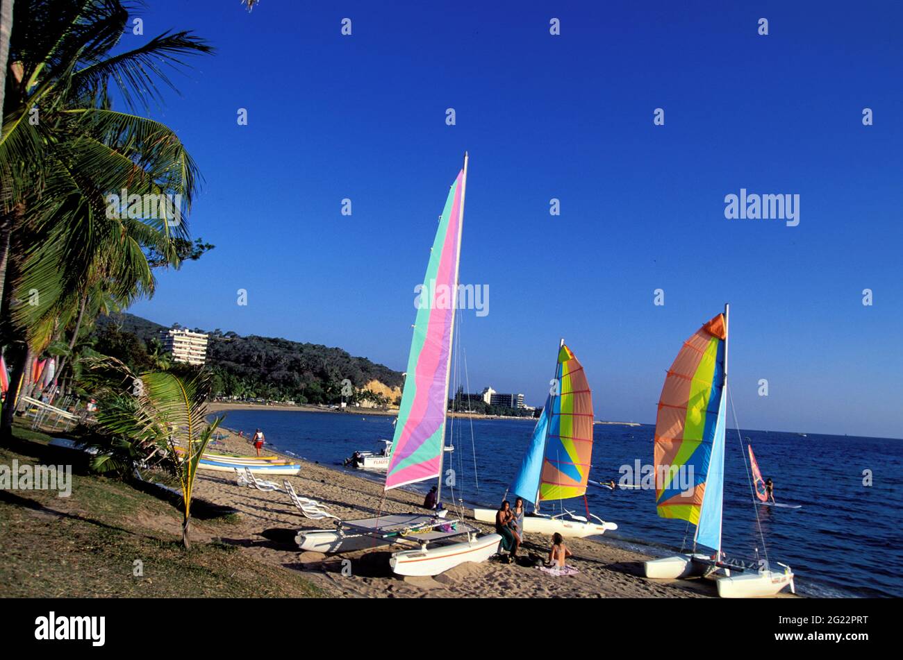FRANKREICH. NEUKALEDONIEN, GROSSE INSEL, NOUMEA, LA BAIE DES CITRONS (LEMON BAY) Stockfoto