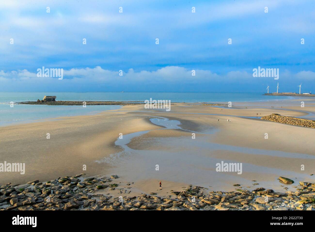 Le Portel (Nordfrankreich) „Fort de l’Heurt“, eine Festung, die im