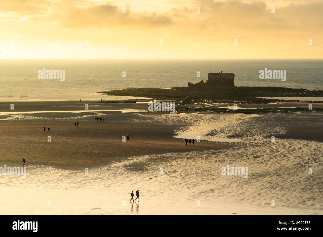 Le Portel (Nordfrankreich) „Fort de l’Heurt“, eine Festung, die im