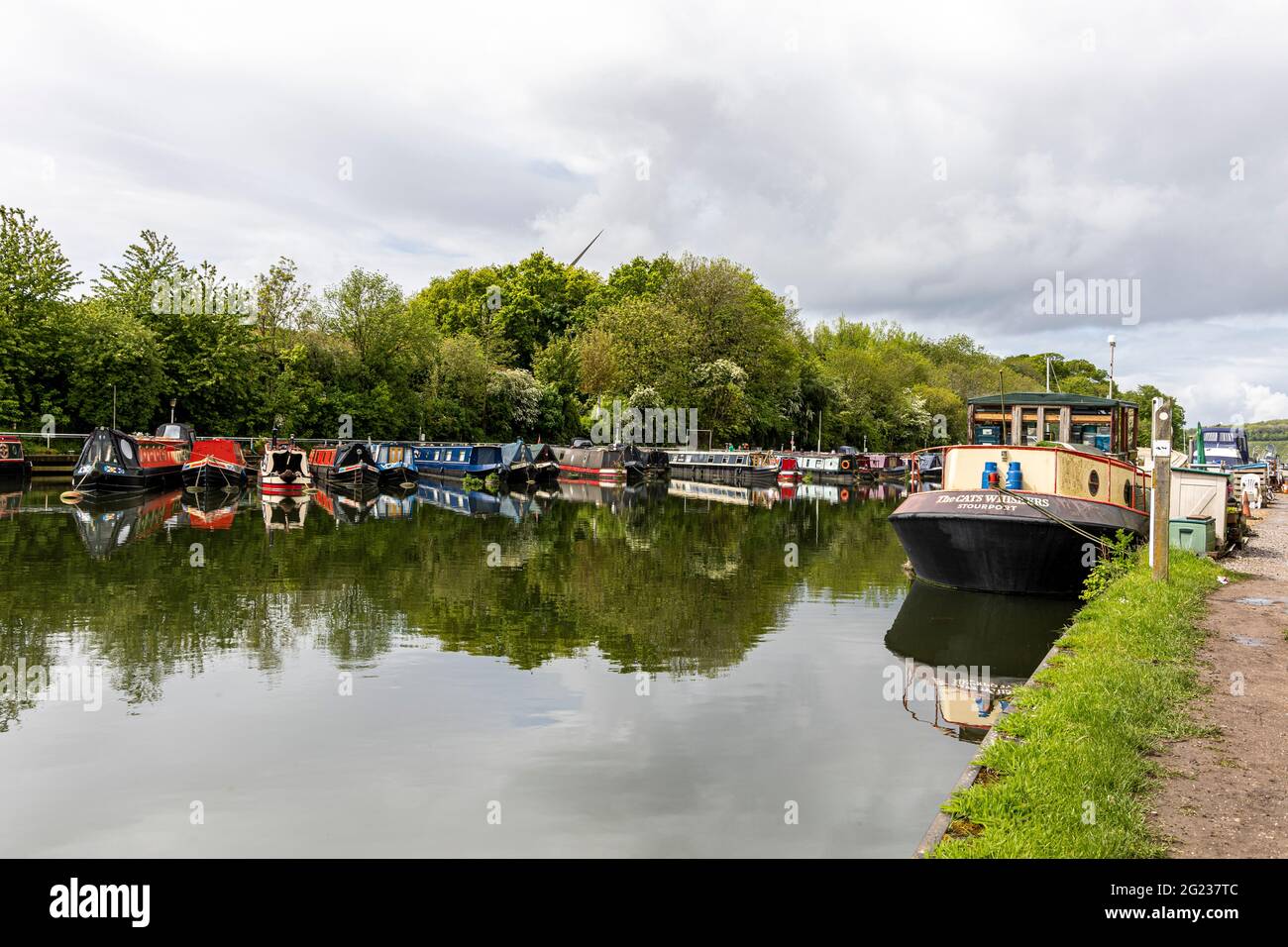 Schärfekanal, Schärfe und Gloucester-Schiffskanal Stockfoto