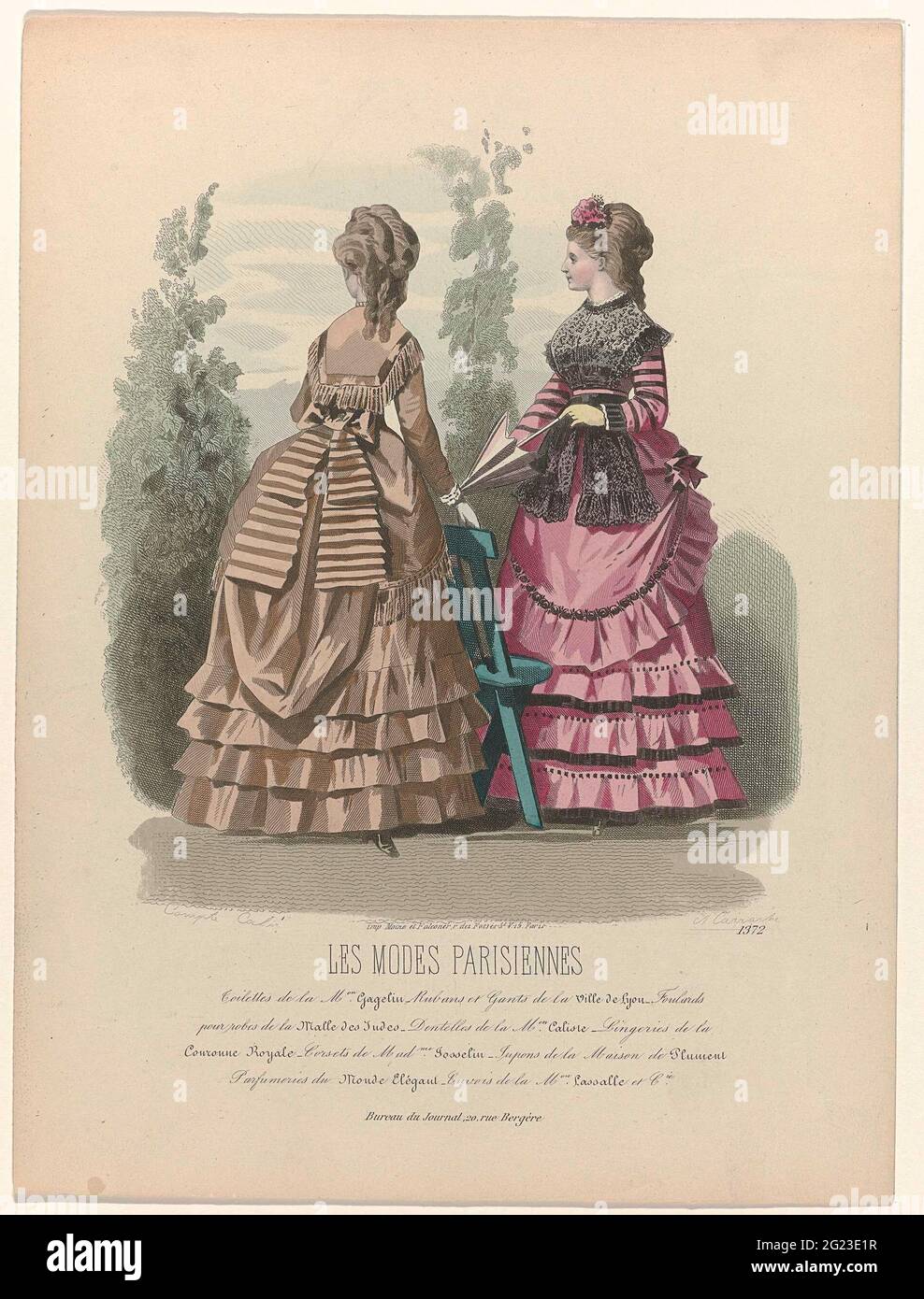 Eine Explosion Von Modemagazinen. Ab Den 1850Er Jahren Wurden  Modezeitschriften Erschwinglicher Und Gewonten Eine Breitere Leserschaft.  Die Erfindung Der Nähmaschine Um 1850 Machte Es Den Menschen Leichter, Ihre  Eigene Kleidung Zu Machen.