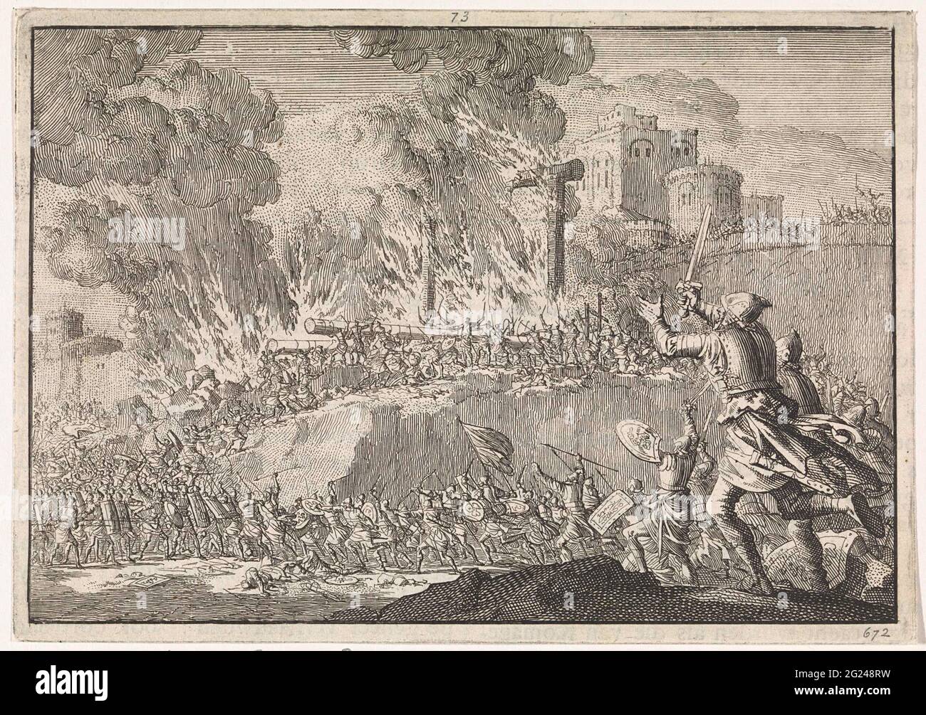 Versagen der Juden aus Jerusalem. Stockfoto