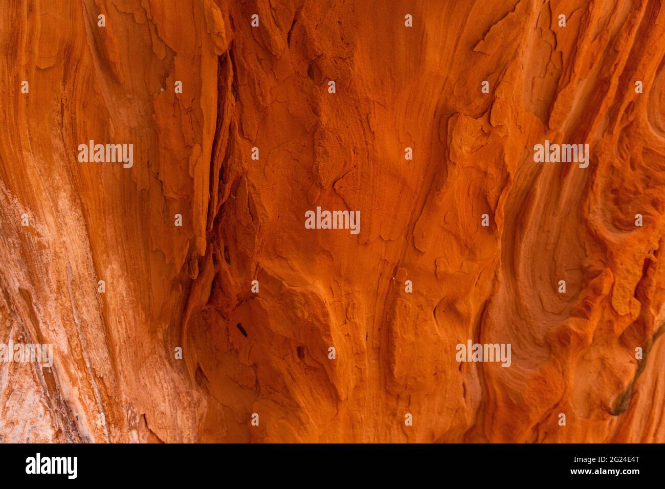 USA, Utah, Escalante, Nahaufnahme der Sandsteinformation im Grand Staircase-Escalante National Monument Stockfoto