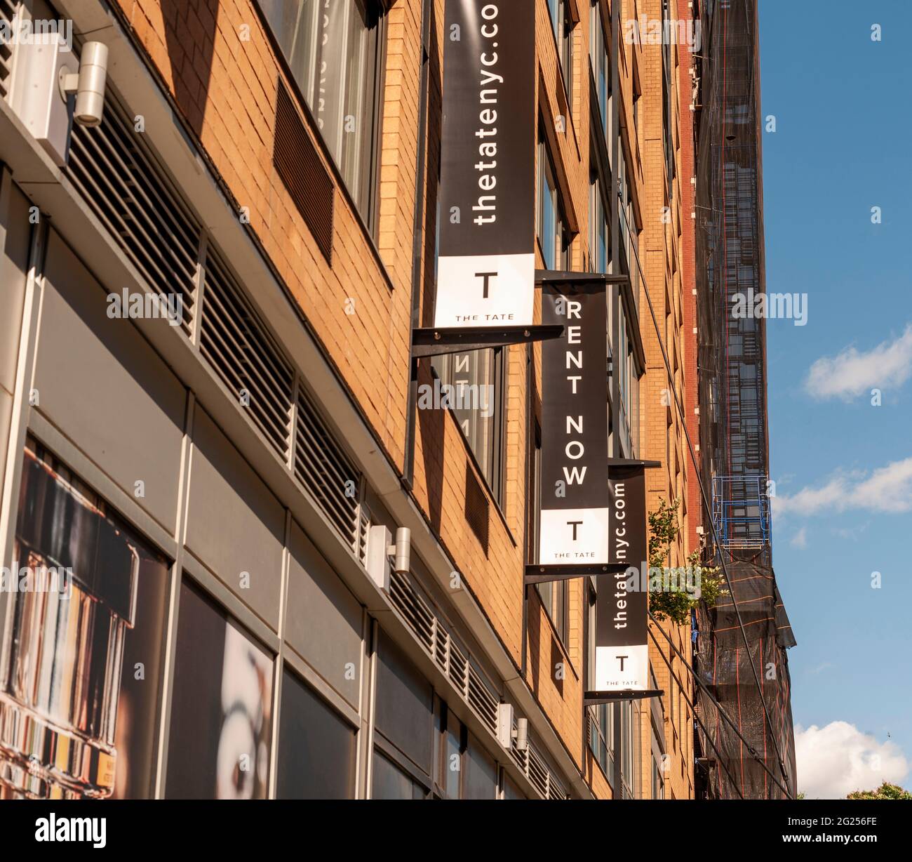 Luxuswohnungen im Viertel Chelsea in New York am Montag, den 31. Mai 2021. (© Richard B. Levine) Stockfoto