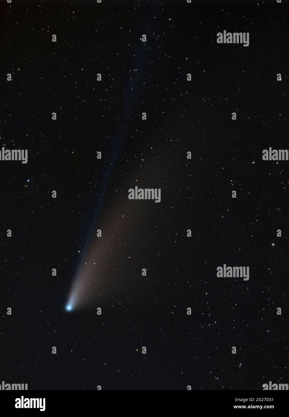 Komet C/2020 F3 Neowise. Stockfoto