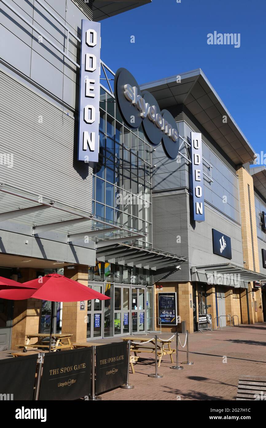 Skydome Arena und Unterhaltungskomplex, Croft Street, Stadtzentrum, Coventry, West Midlands, England, Großbritannien, Großbritannien, Europa Stockfoto