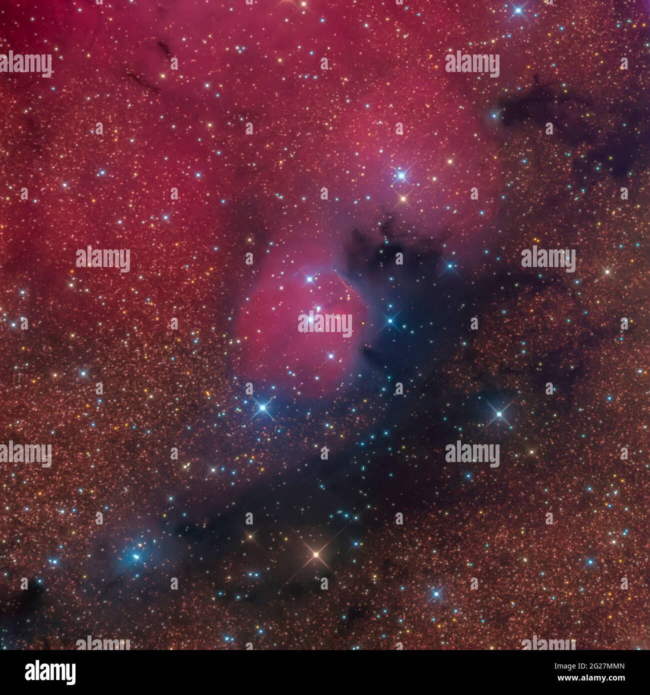 IC 1274 Nebel im Sternbild Schütze. Stockfoto