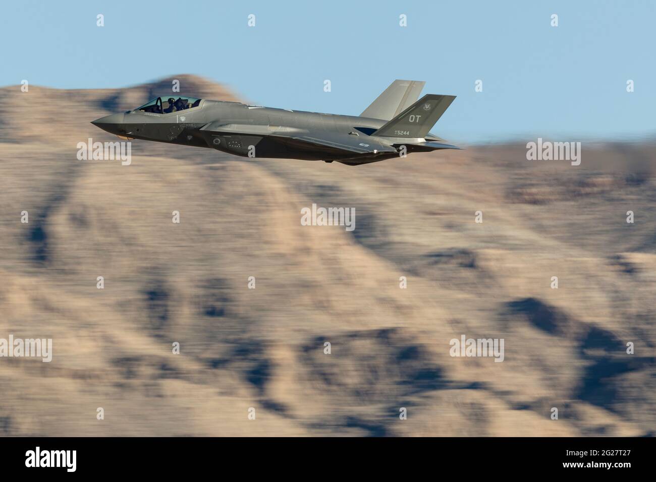 Eine F-35 Lightning II der US-Luftwaffe Stockfoto
