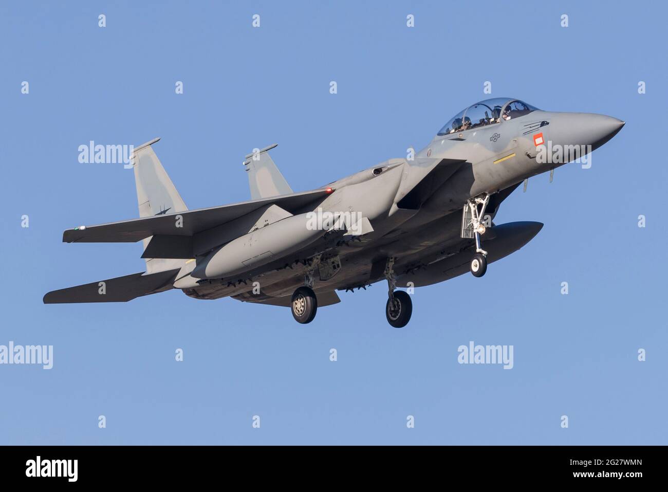 Ein F-15SA Strike Eagle. Stockfoto