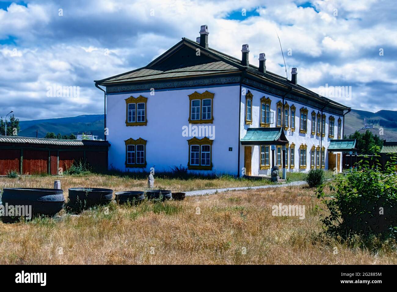 Bogd Khan Residenz, Winterpalast, Ulaanbaatar, Mongolei Stockfoto