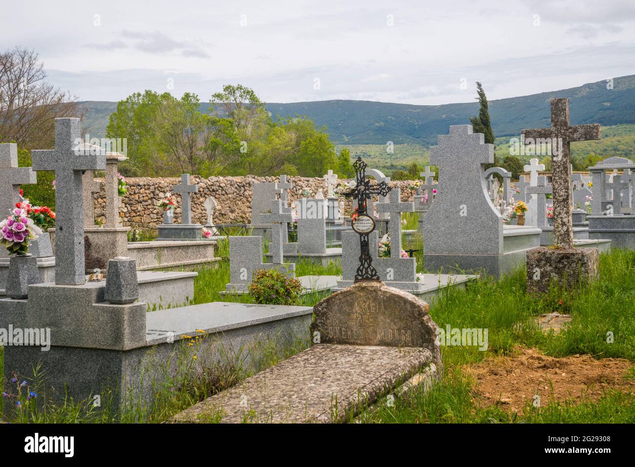 Friedhof. Stockfoto