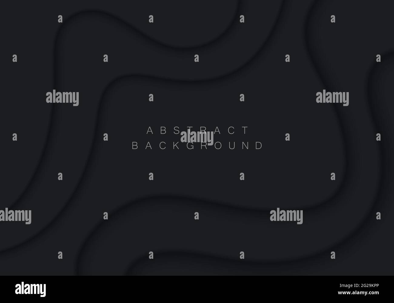 Abstrakte Hintergrunddarstellung im Neomorphismus-Stil. Minimaler Hintergrund. Stock Vektor