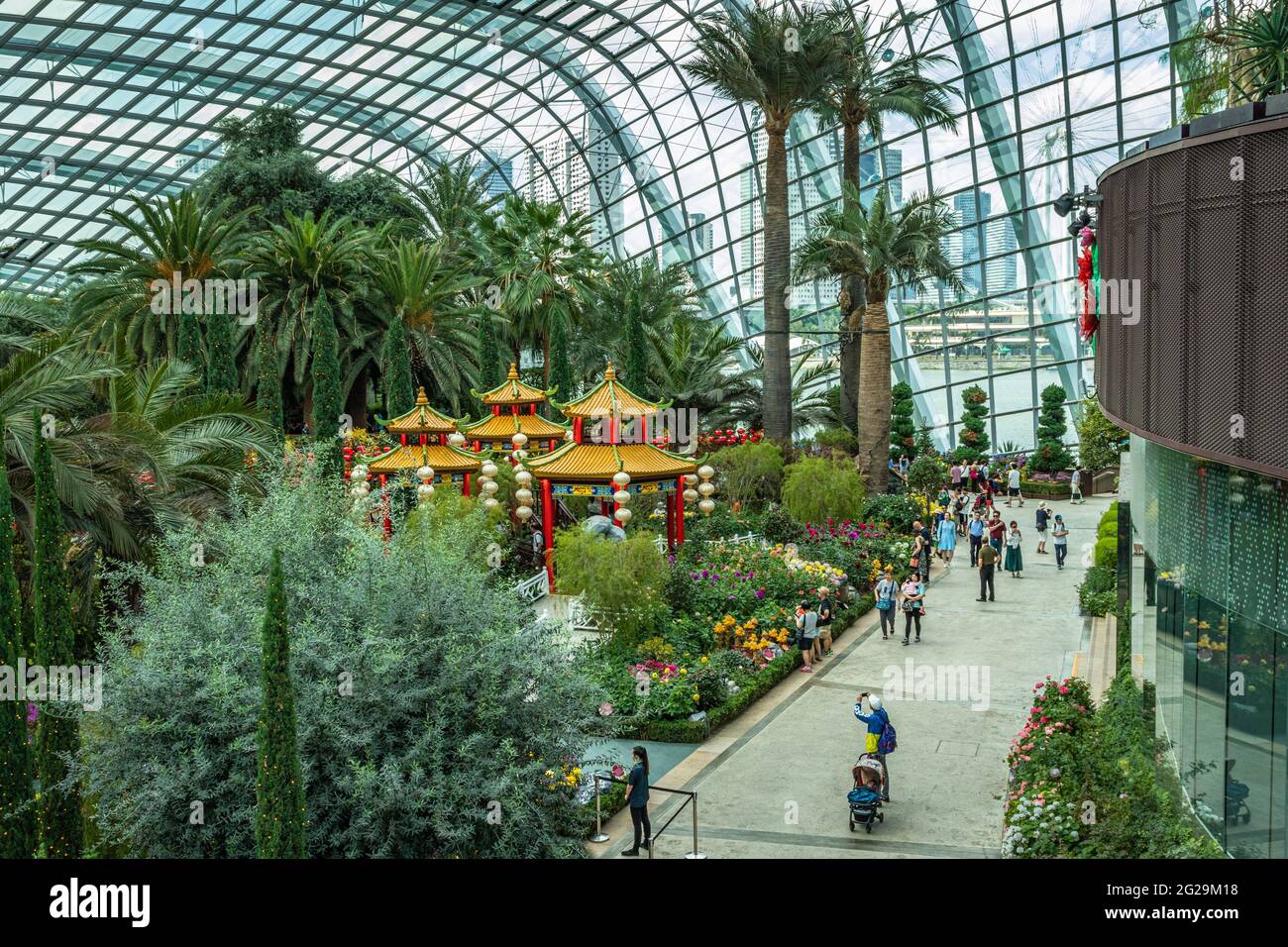 Gardens By The Bay, Singapur Stockfoto