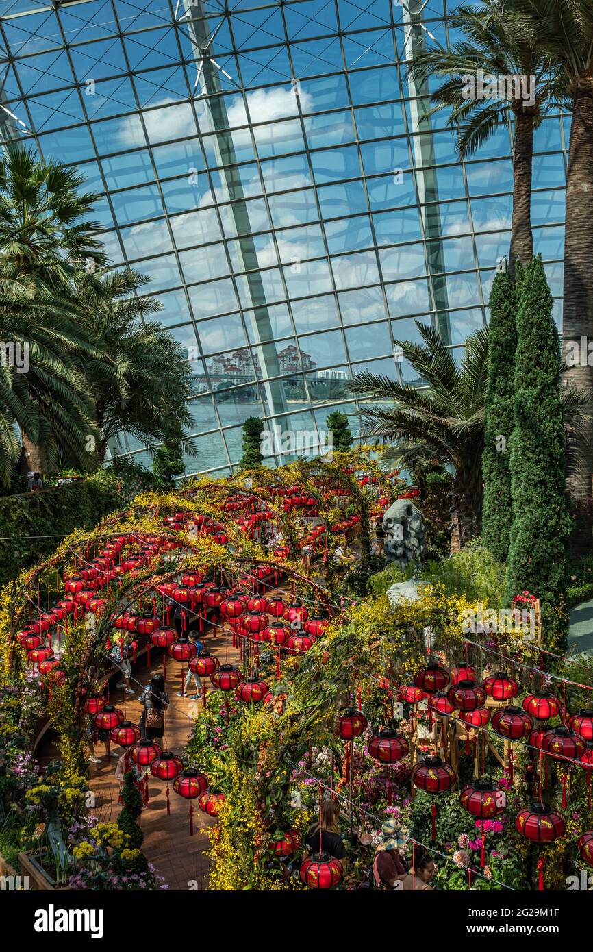 Gardens By The Bay, Singapur Stockfoto