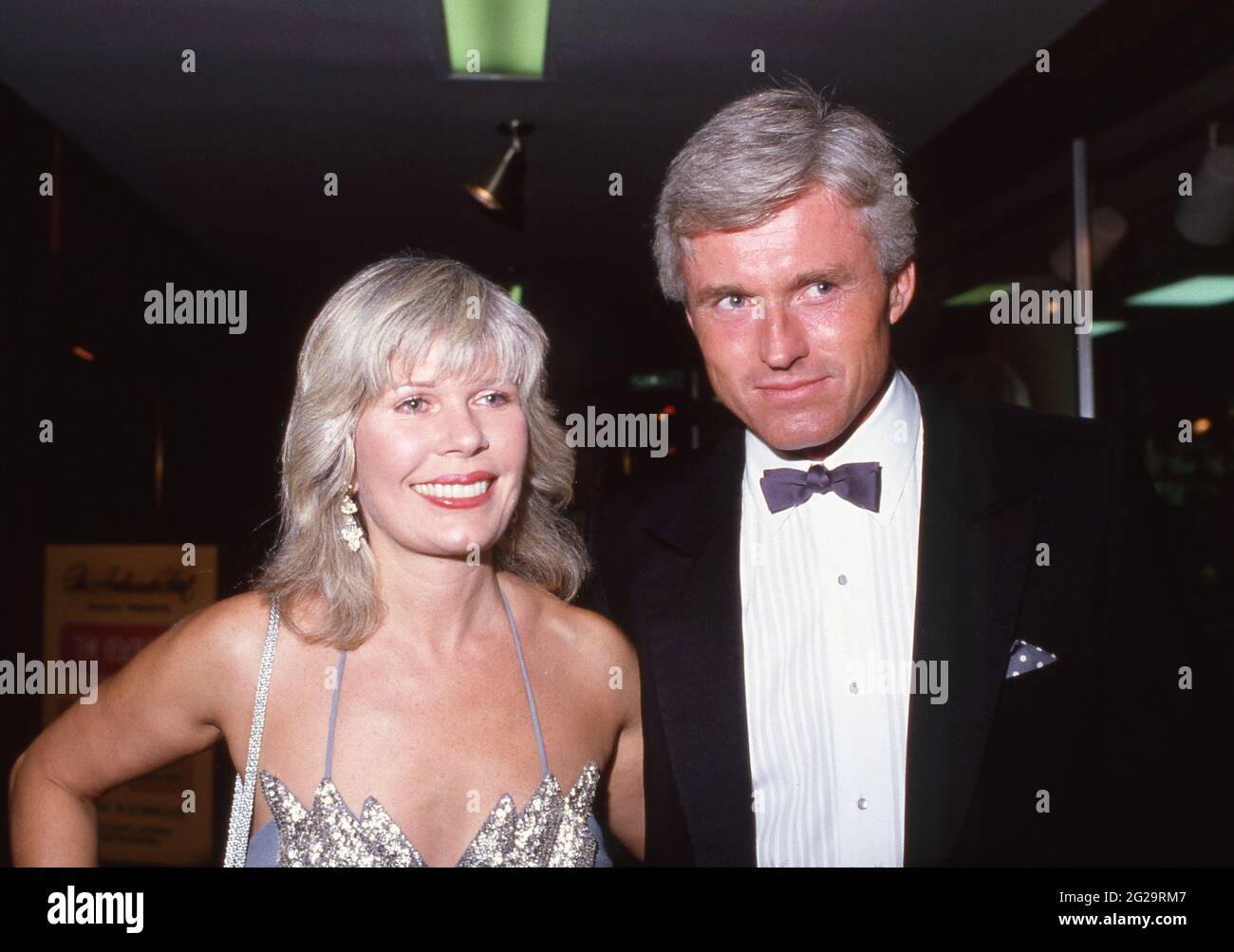 Loretta Swit und Dennis Holahan um die 1980er Jahre. Quelle: Ralph Dominguez/MediaPunch Stockfoto