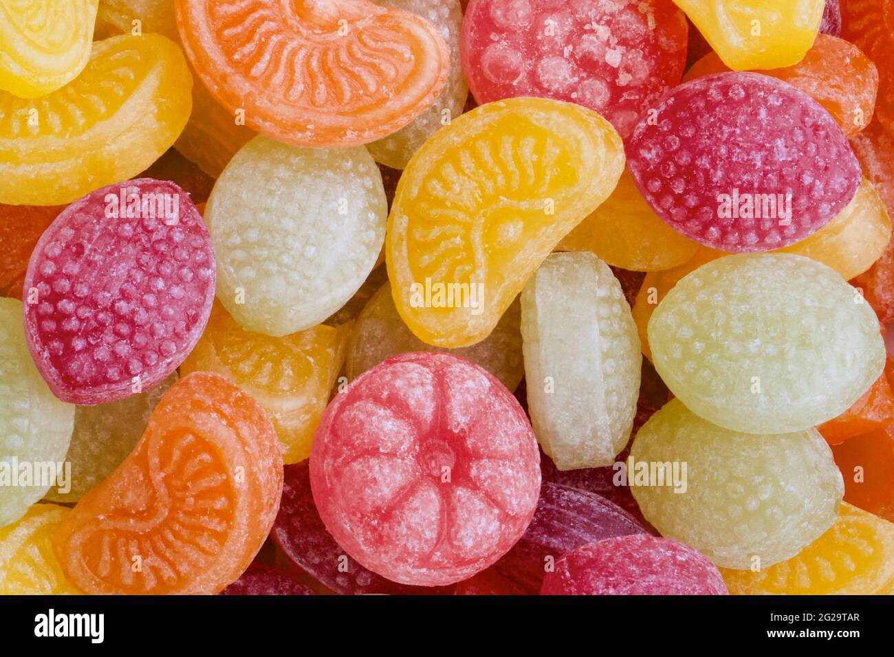 Bunte Süßigkeiten. Stockfoto