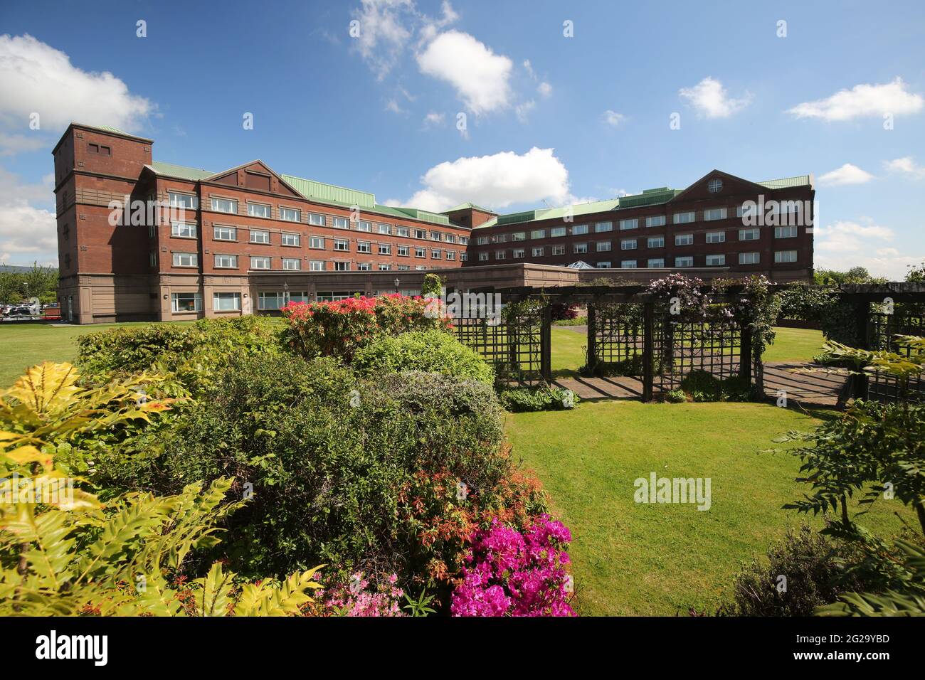 Golden Jubilee Conference Hotel, Beardmore Street, Glasgow, G81 4SA. Schottland, das früher als Beardmore Hotel bekannt war. Stockfoto