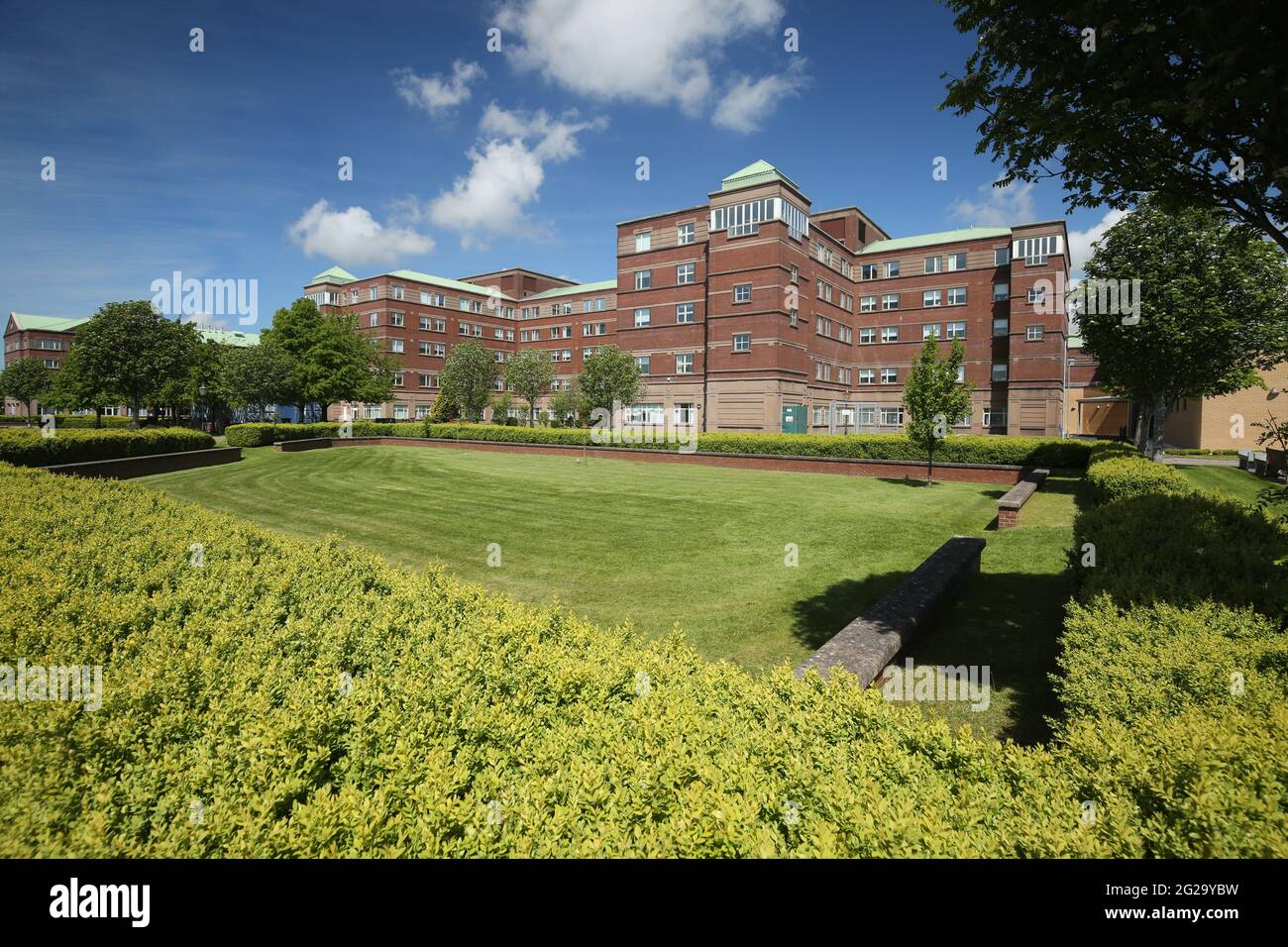 Golden Jubilee Conference Hotel, Beardmore Street, Glasgow, G81 4SA. Schottland, das früher als Beardmore Hotel bekannt war. Stockfoto