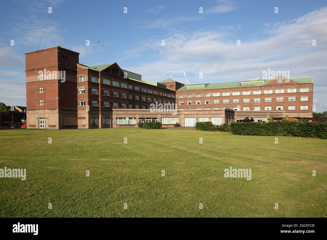 Golden Jubilee Conference Hotel, Beardmore Street, Glasgow, G81 4SA. Schottland, das früher als Beardmore Hotel bekannt war. Stockfoto