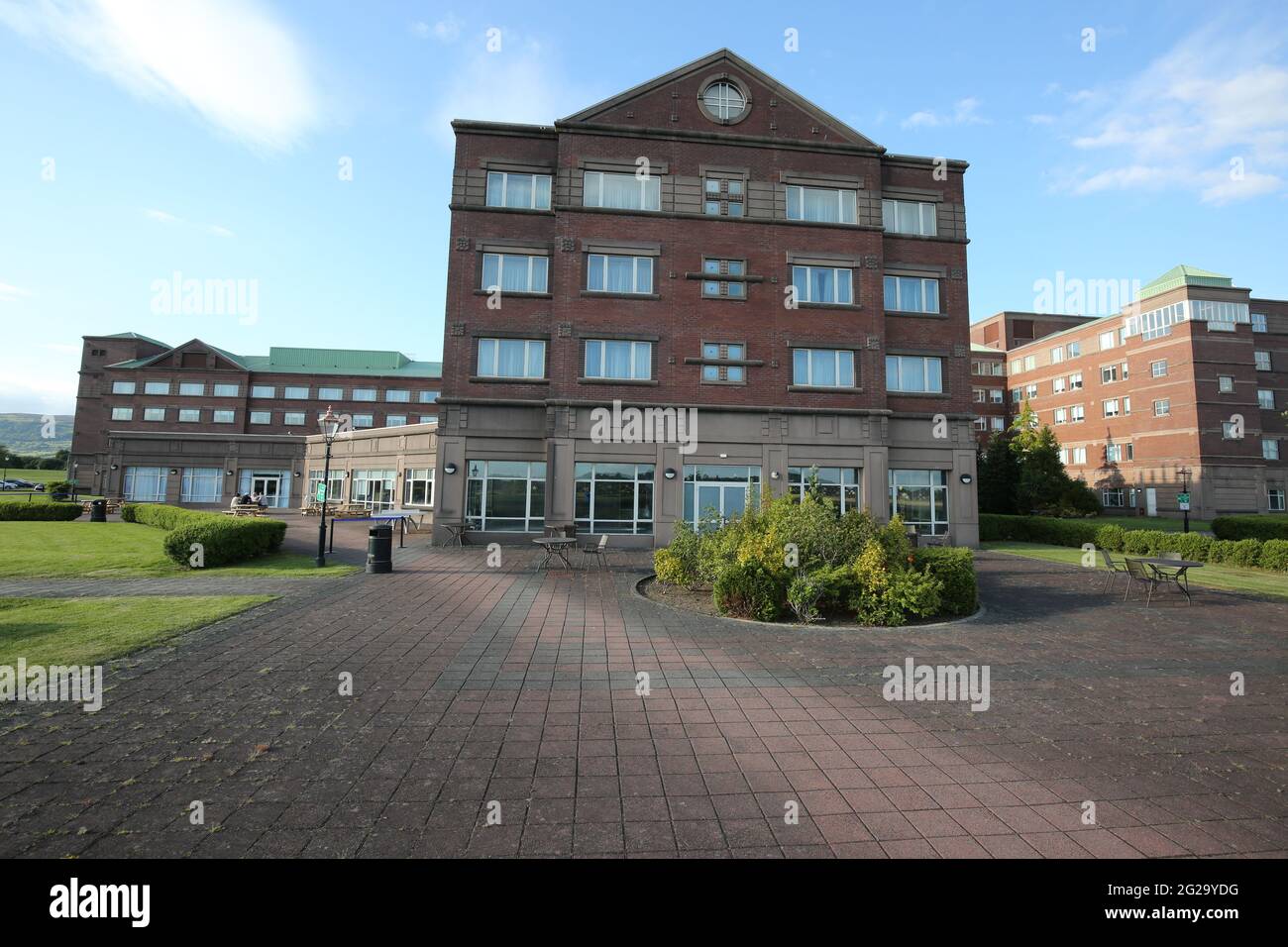 Golden Jubilee Conference Hotel, Beardmore Street, Glasgow, G81 4SA. Schottland, das früher als Beardmore Hotel bekannt war. Stockfoto