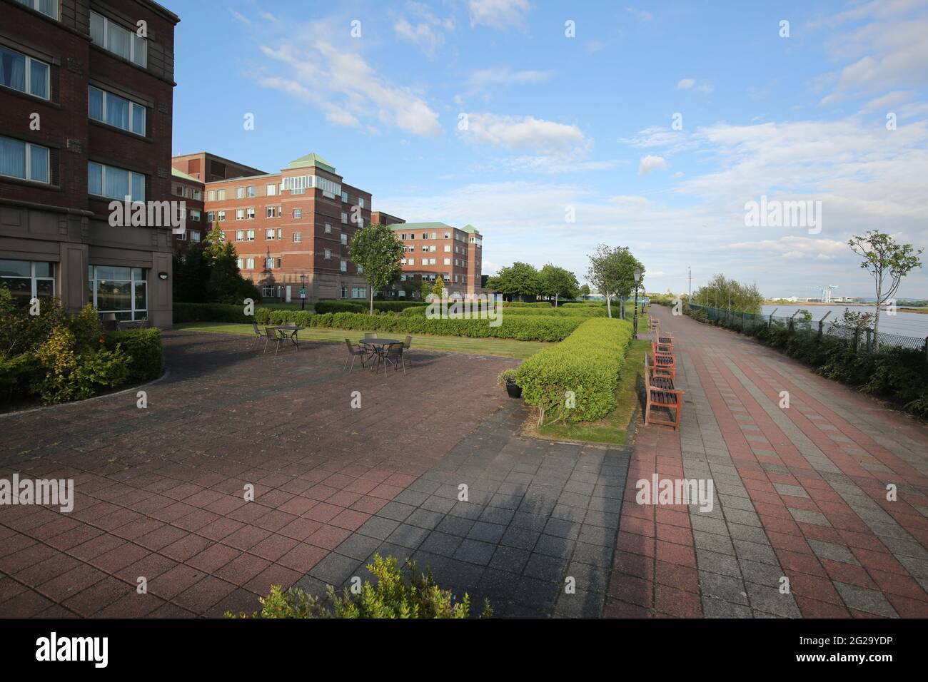 Golden Jubilee Conference Hotel, Beardmore Street, Glasgow, G81 4SA. Schottland, das früher als Beardmore Hotel bekannt war. Stockfoto