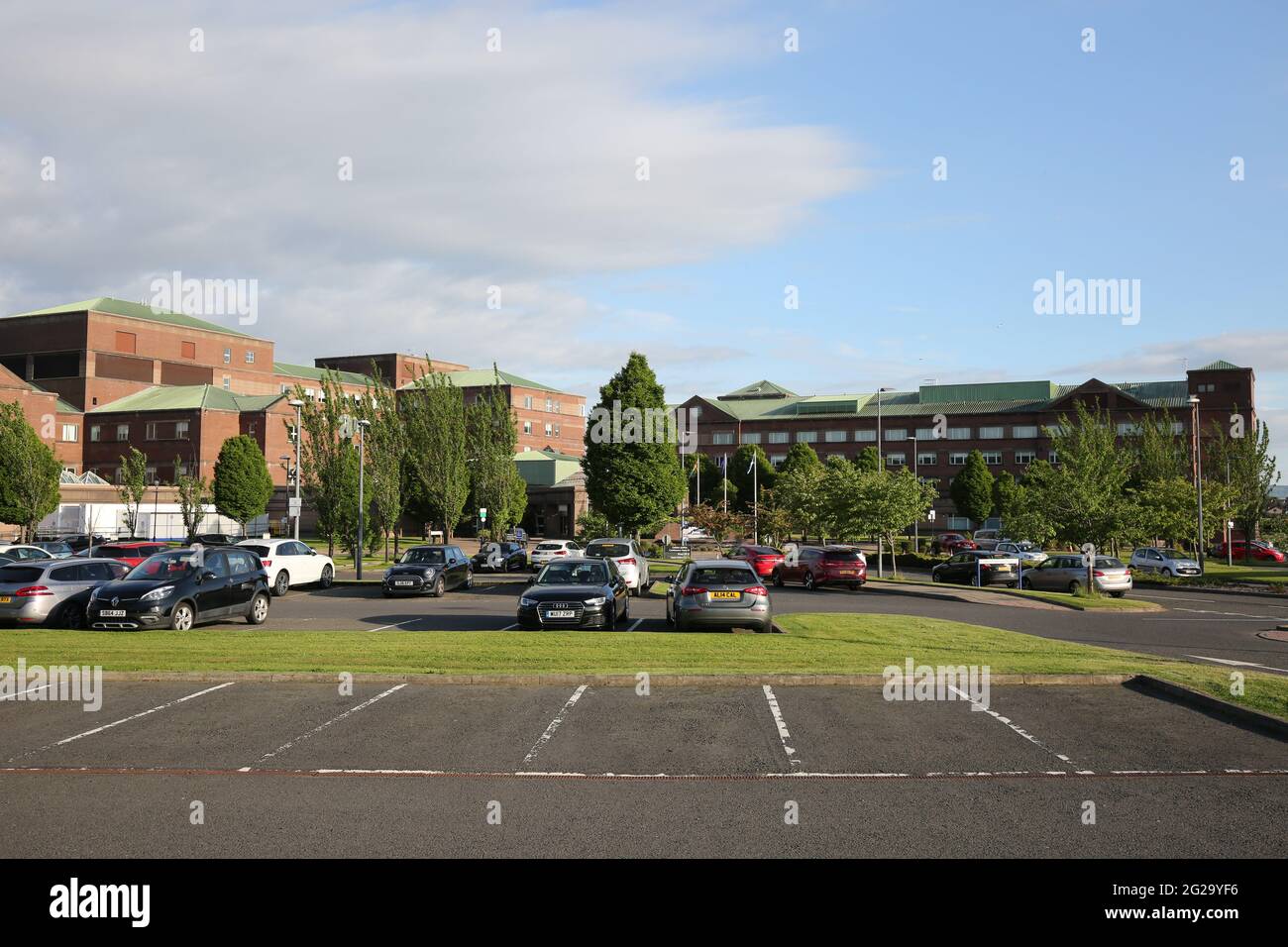 Golden Jubilee Conference Hotel, Beardmore Street, Glasgow, G81 4SA. Schottland, das früher als Beardmore Hotel bekannt war. Stockfoto