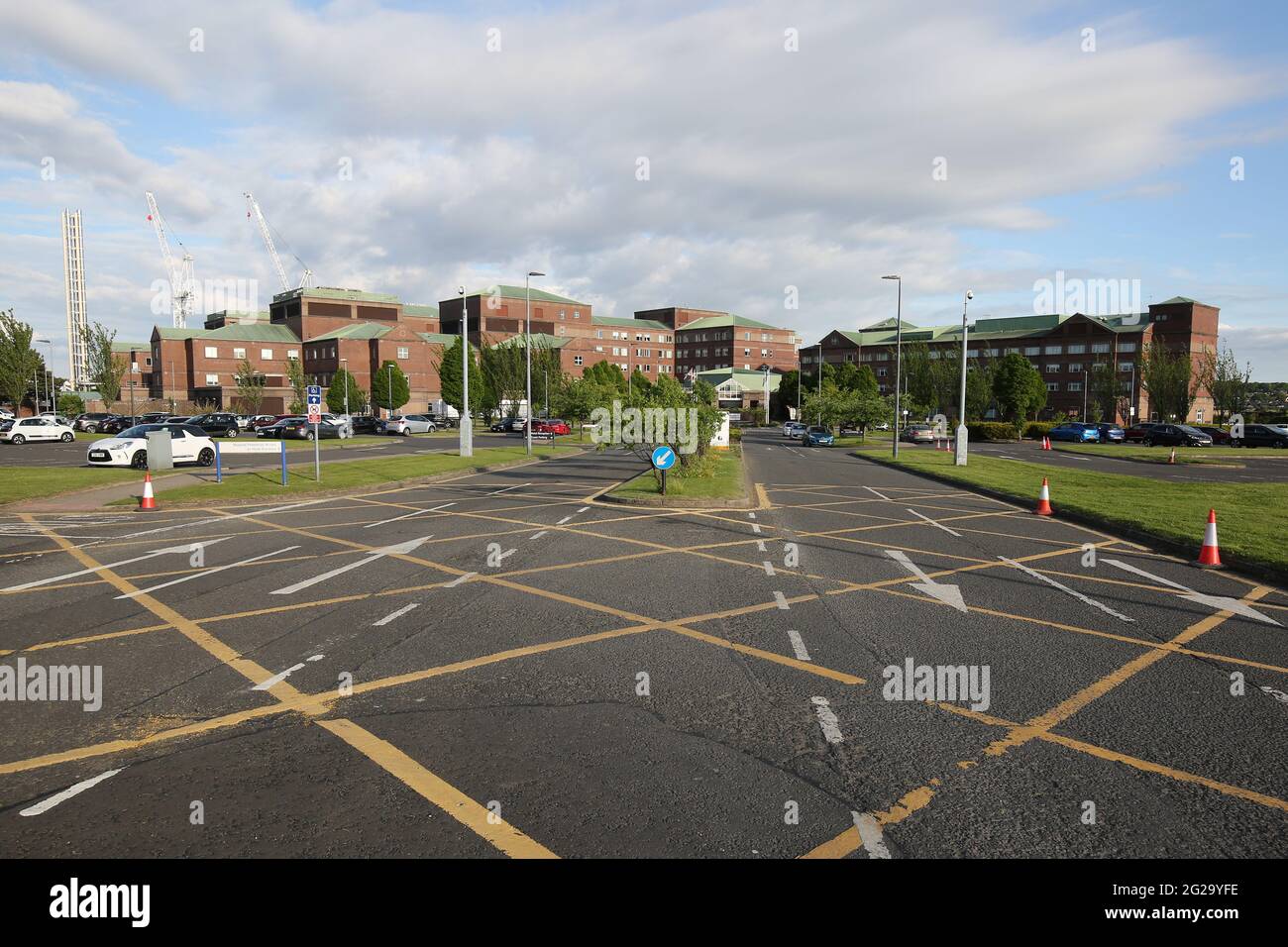 Golden Jubilee Conference Hotel, Beardmore Street, Glasgow, G81 4SA. Schottland, das früher als Beardmore Hotel bekannt war. Stockfoto