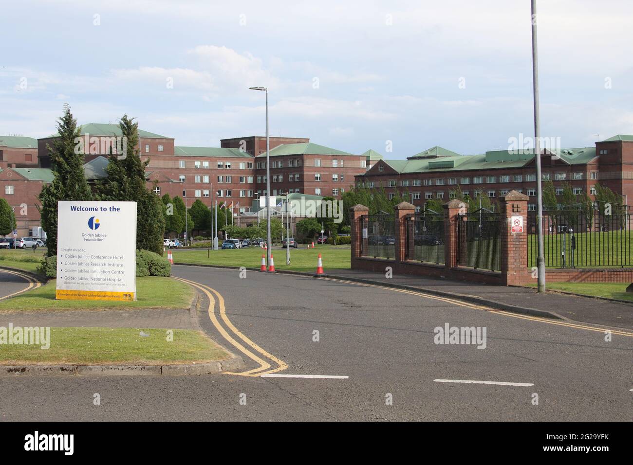 Golden Jubilee Conference Hotel, Beardmore Street, Glasgow, G81 4SA. Schottland, das früher als Beardmore Hotel bekannt war. Stockfoto
