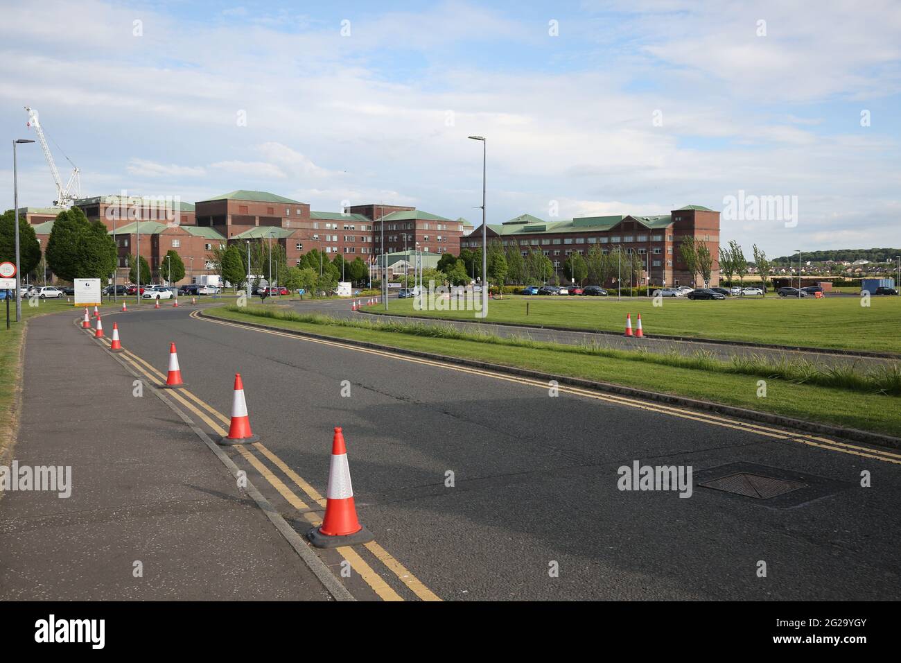 Golden Jubilee Conference Hotel, Beardmore Street, Glasgow, G81 4SA. Schottland, das früher als Beardmore Hotel bekannt war. Stockfoto