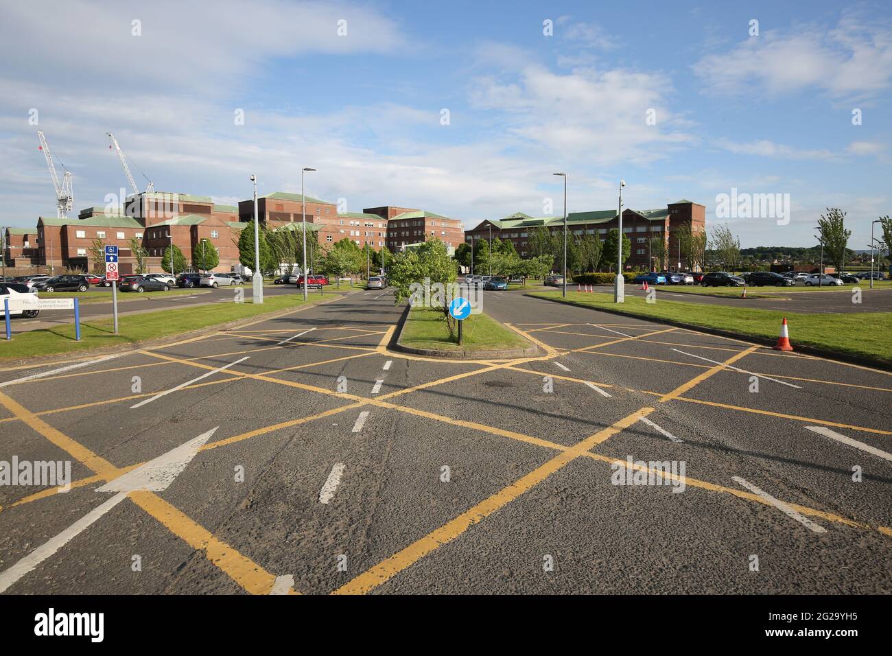 Golden Jubilee Conference Hotel, Beardmore Street, Glasgow, G81 4SA. Schottland, das früher als Beardmore Hotel bekannt war. Stockfoto