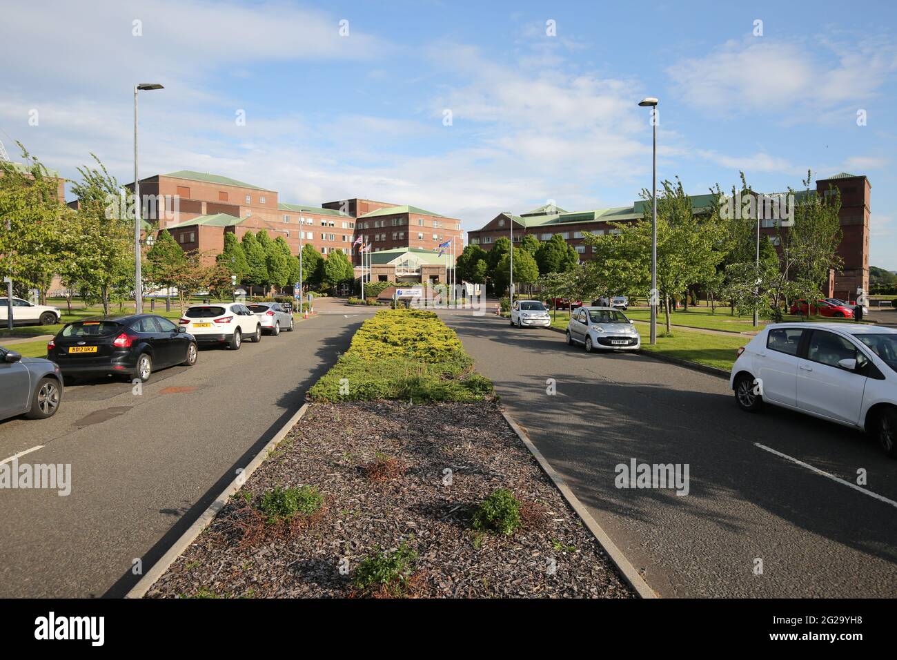 Golden Jubilee Conference Hotel, Beardmore Street, Glasgow, G81 4SA. Schottland, das früher als Beardmore Hotel bekannt war. Stockfoto