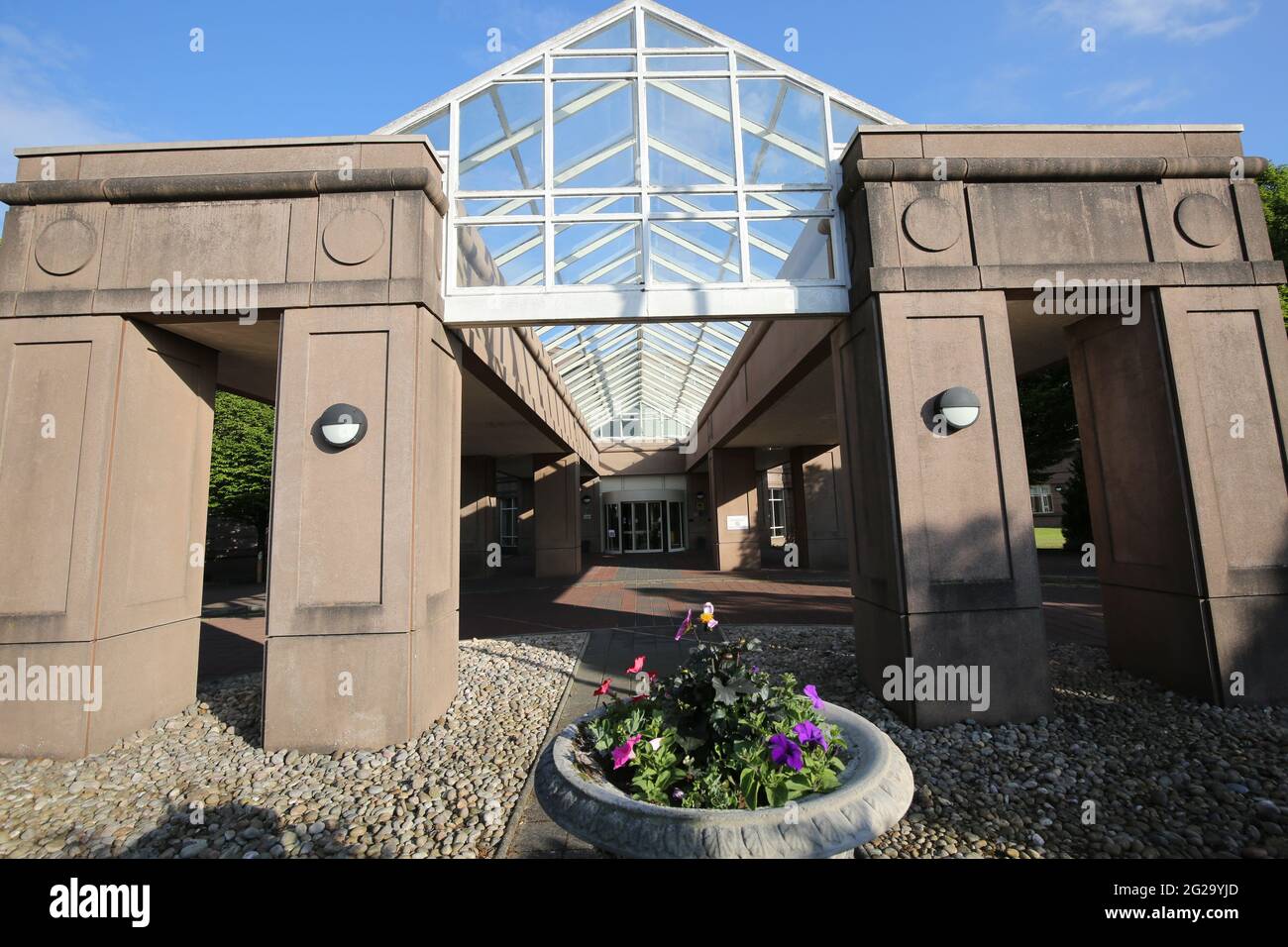 Golden Jubilee Conference Hotel, Beardmore Street, Glasgow, G81 4SA. Schottland, das früher als Beardmore Hotel bekannt war. Stockfoto
