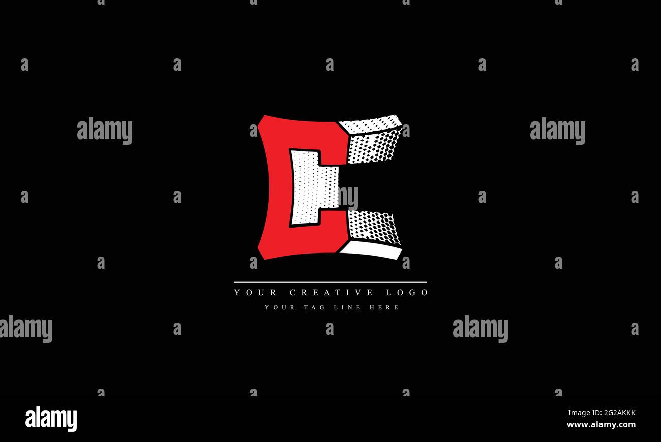 CC C abstrakte Vektor-Logo-Monogramm-Vorlage Stock Vektor