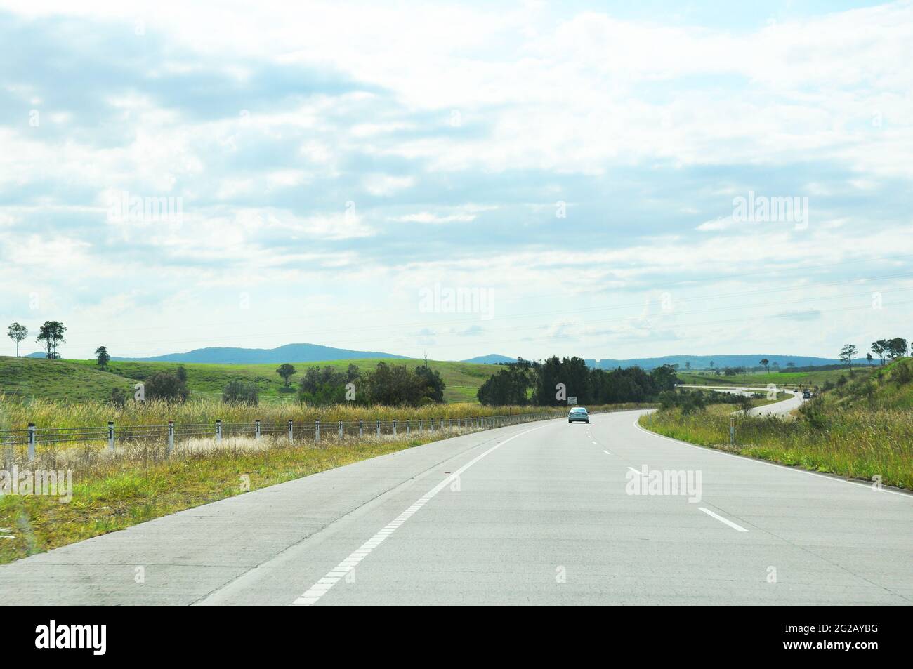 Landstraße Stockfoto