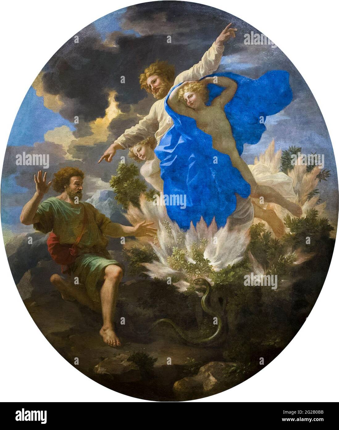 Moses und der brennende busch Fotos und Bildmaterial in hoher